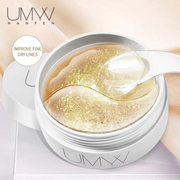 Hydrogel eye patches UMYV with collagen, CRYSTAL ELASTIC COLORFUL EYE MASK, 60 pcs.